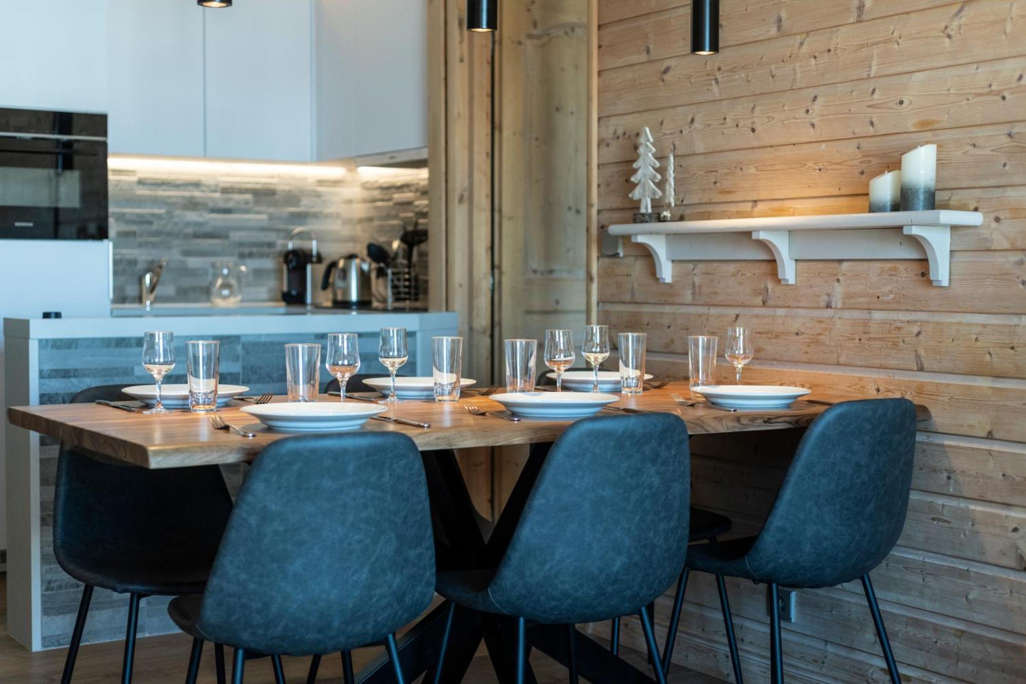 Appt Renove, 6 Personnes Arc 1950 Vue Exceptionnelle Montblanc, Sauna, Hammam, Piscine Int Et Ext Les Arcs  외부 사진